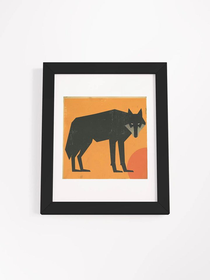 Framed Wolf Fenrir Print product image (11)