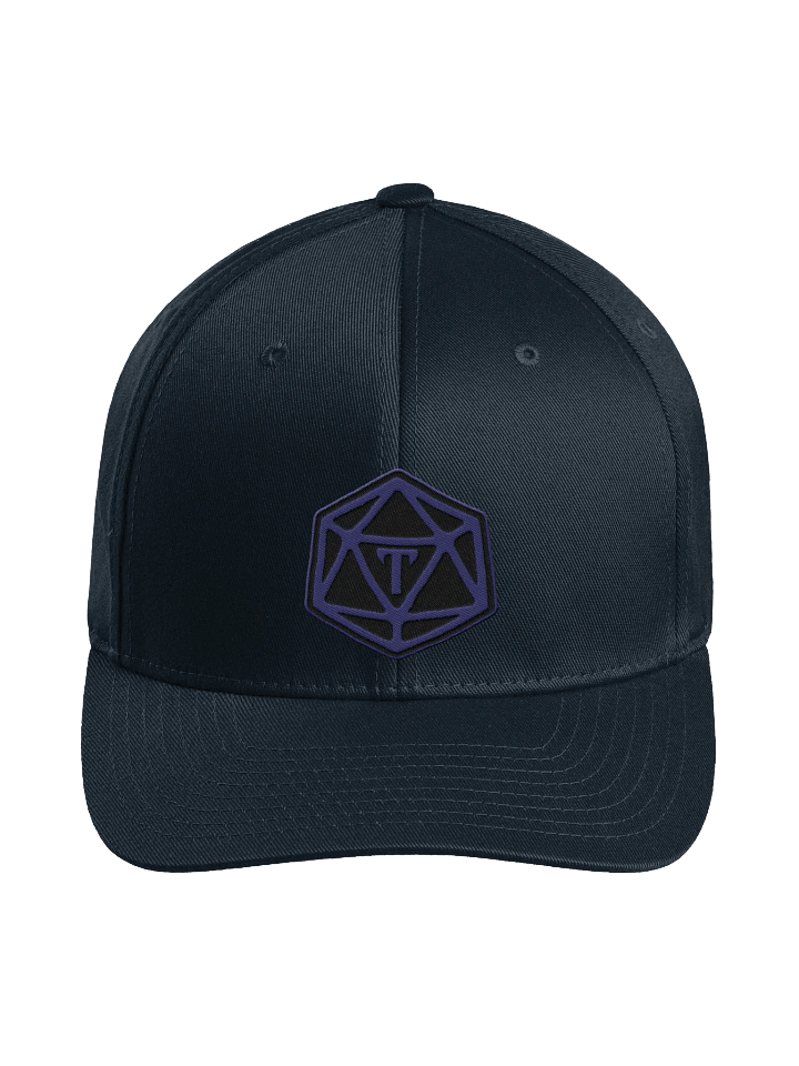 Dark Fitted Logo Cap product image (1)