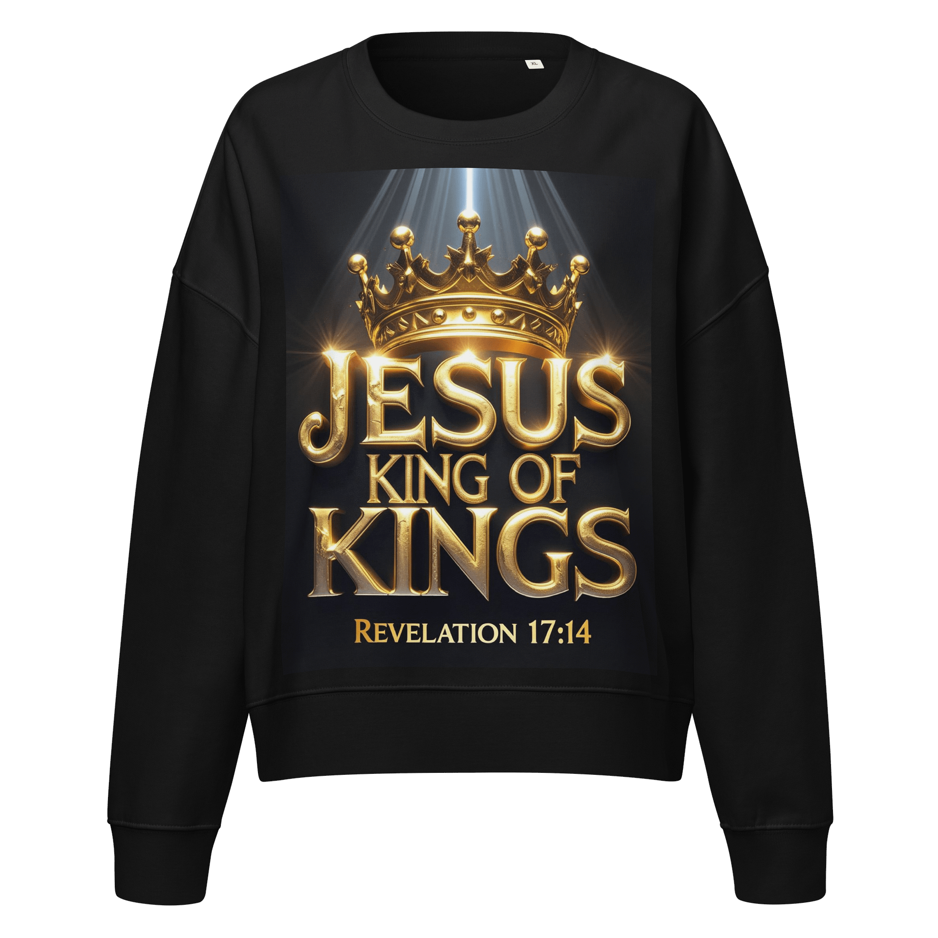 King of Kings Organic Women's Sweatshirt product image (1)