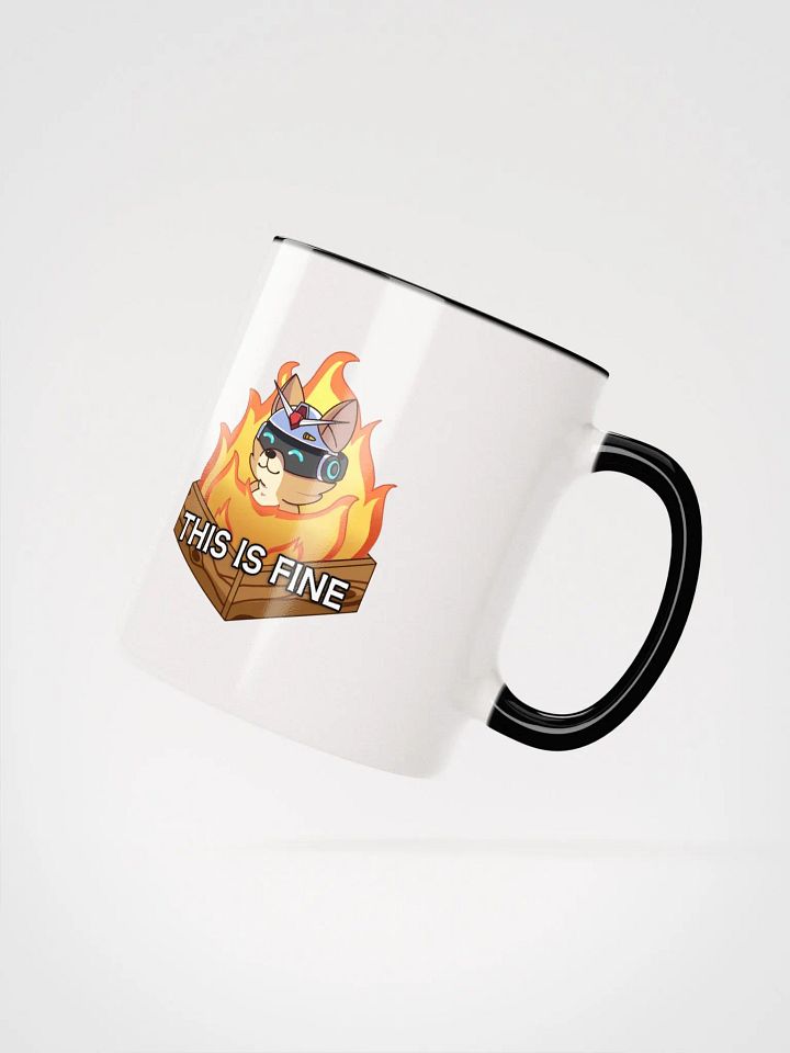 This Is Fine Taku Mug product image (2)