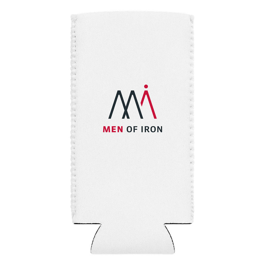 Men of Iron Can Cooler: Keep Your Drinks Cool and Support the Mission product image (2)