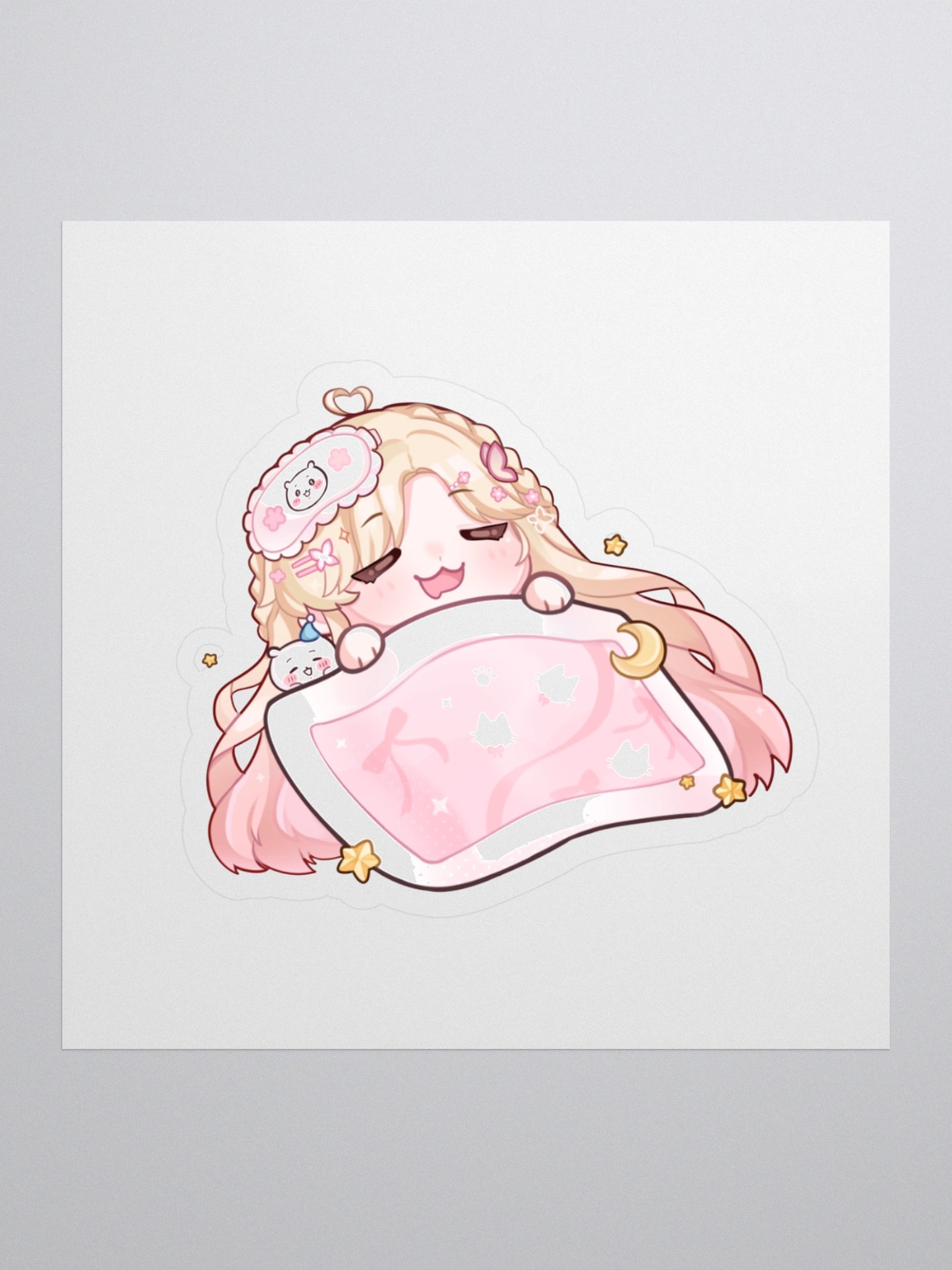 Honkshu mii mii mii ~ Kiss Cut Sticker product image (1)