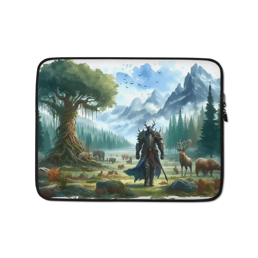 Guardian Knight - 9 Laptop Sleeve product image (1)