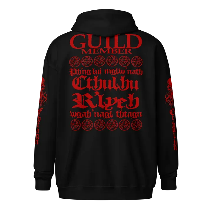 Guild Member Zip-Hoodie - Cthulhu Fhtagn product image (1)