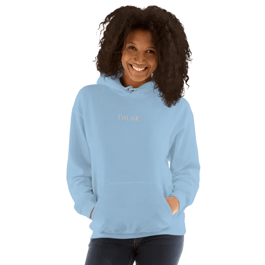 i'm ok mixed hoodie plus size product image (11)