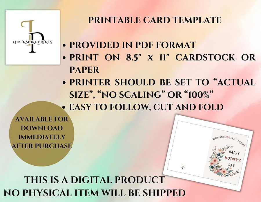 Your love Mother's Day Card product image (3)