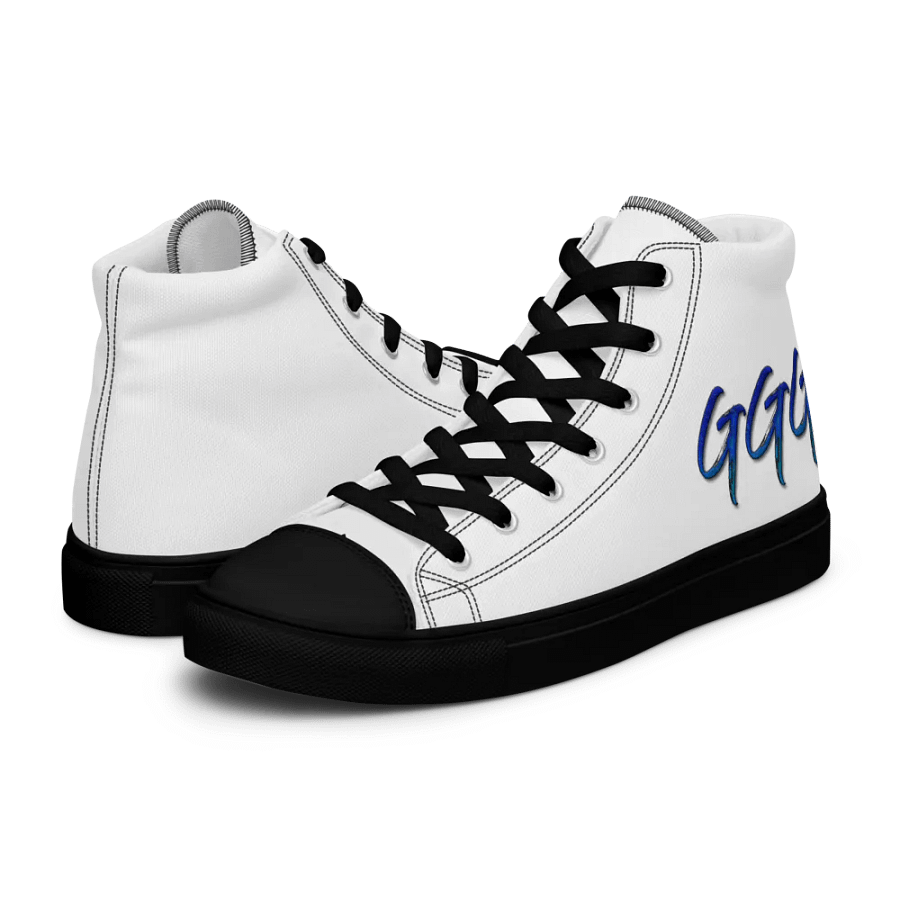 GGG Logo Women's High Top Canvas Shoes product image (8)
