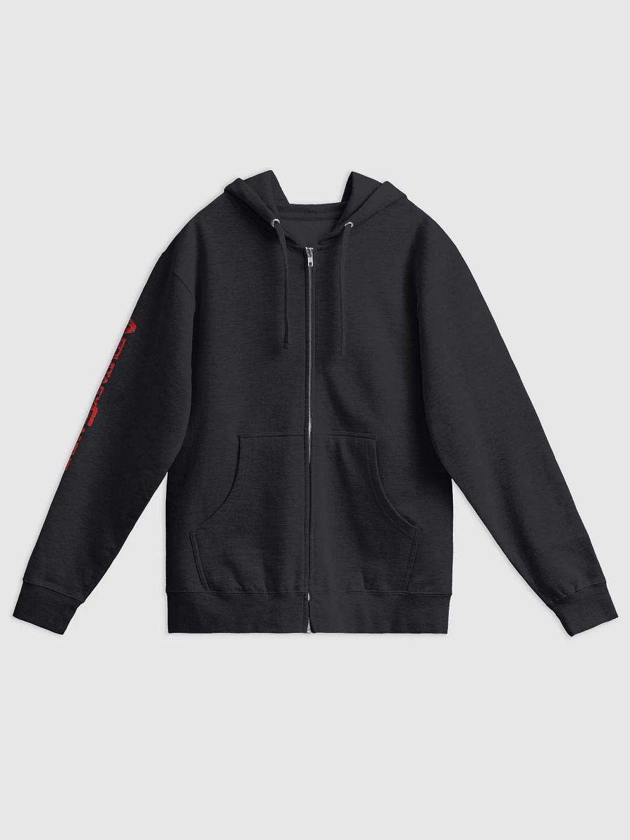 Skull logo zip-up hoodie product image (2)