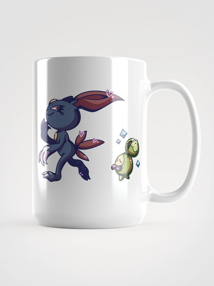 Sneasel & Budew - White Glossy Mug product image (2)