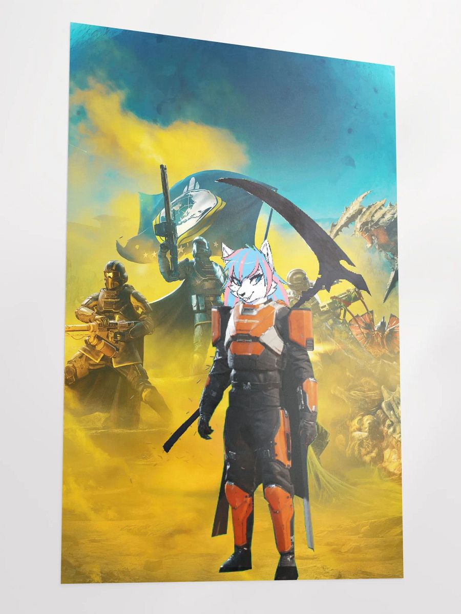 Helldivers 2 Edited Wolfy Poster product image (3)