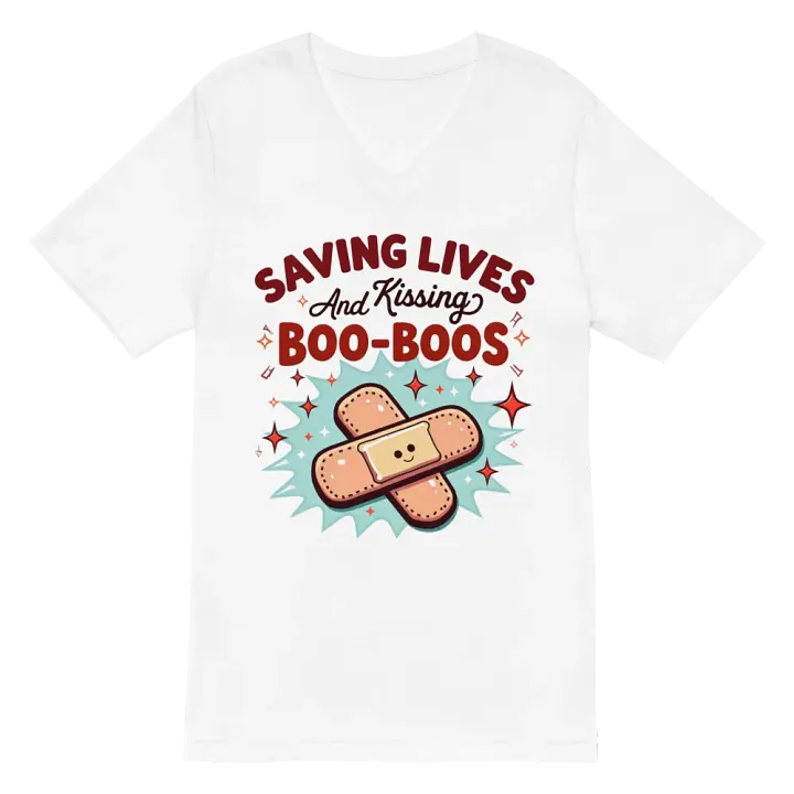 Boo-Boo Saver V-Neck Tee product image (2)