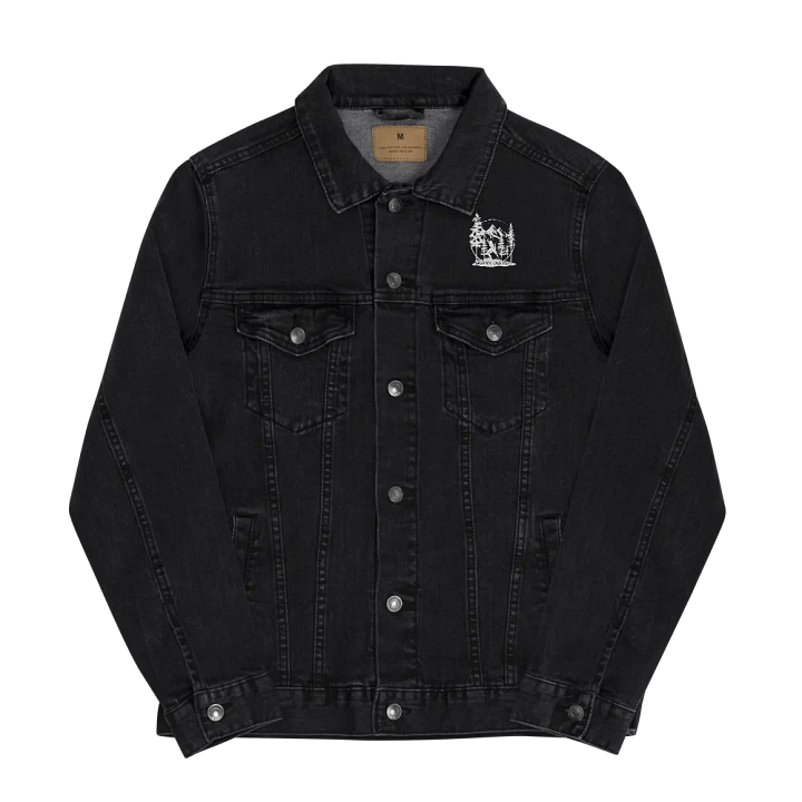 BIGFOOT CASE FILES LOGO WHITE DENIM JACKET product image (1)