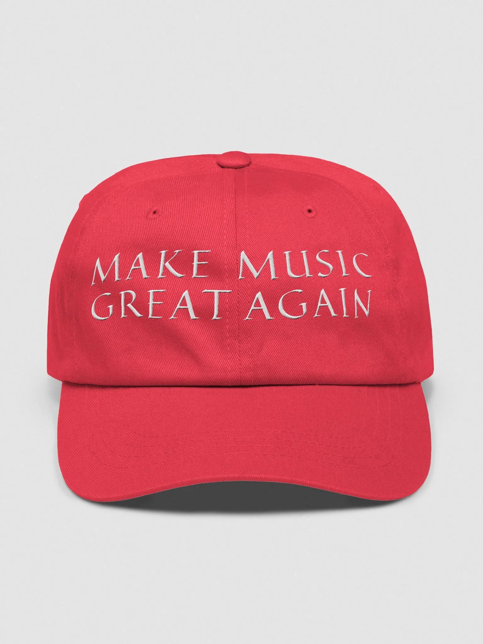 Make Music Great Again Cap product image (1)