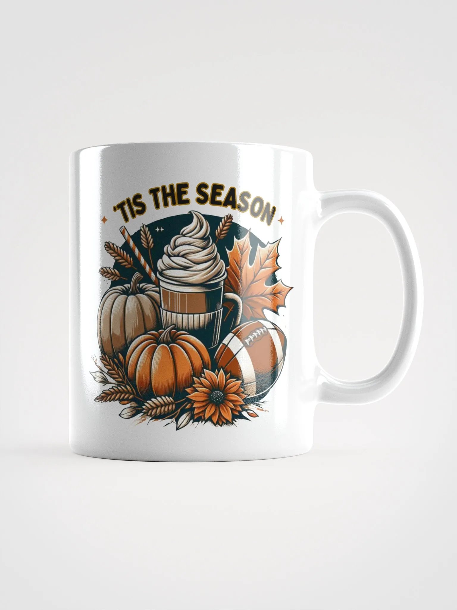 Autumn Bliss White Glossy Mug product image (1)
