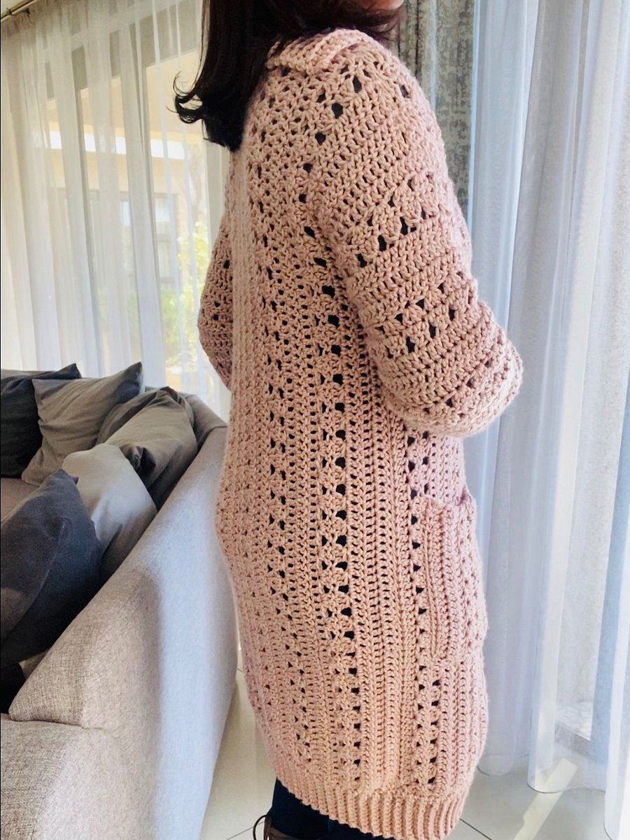 Crochet Cardigan Written Pattern product image (3)