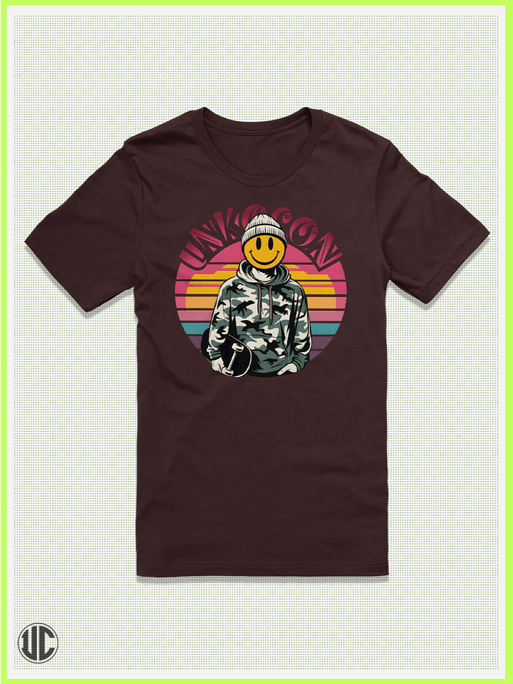 Urban Smile Drop – UnkoCon Camo Hoodie Sunset Tee product image (1)