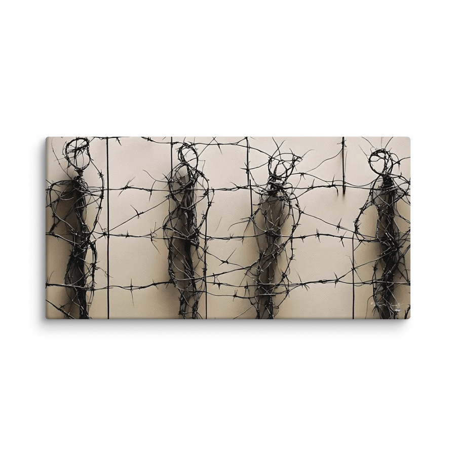 Be Free to Yourself | Don't Follow the Chain | Canvas Painting product image (8)