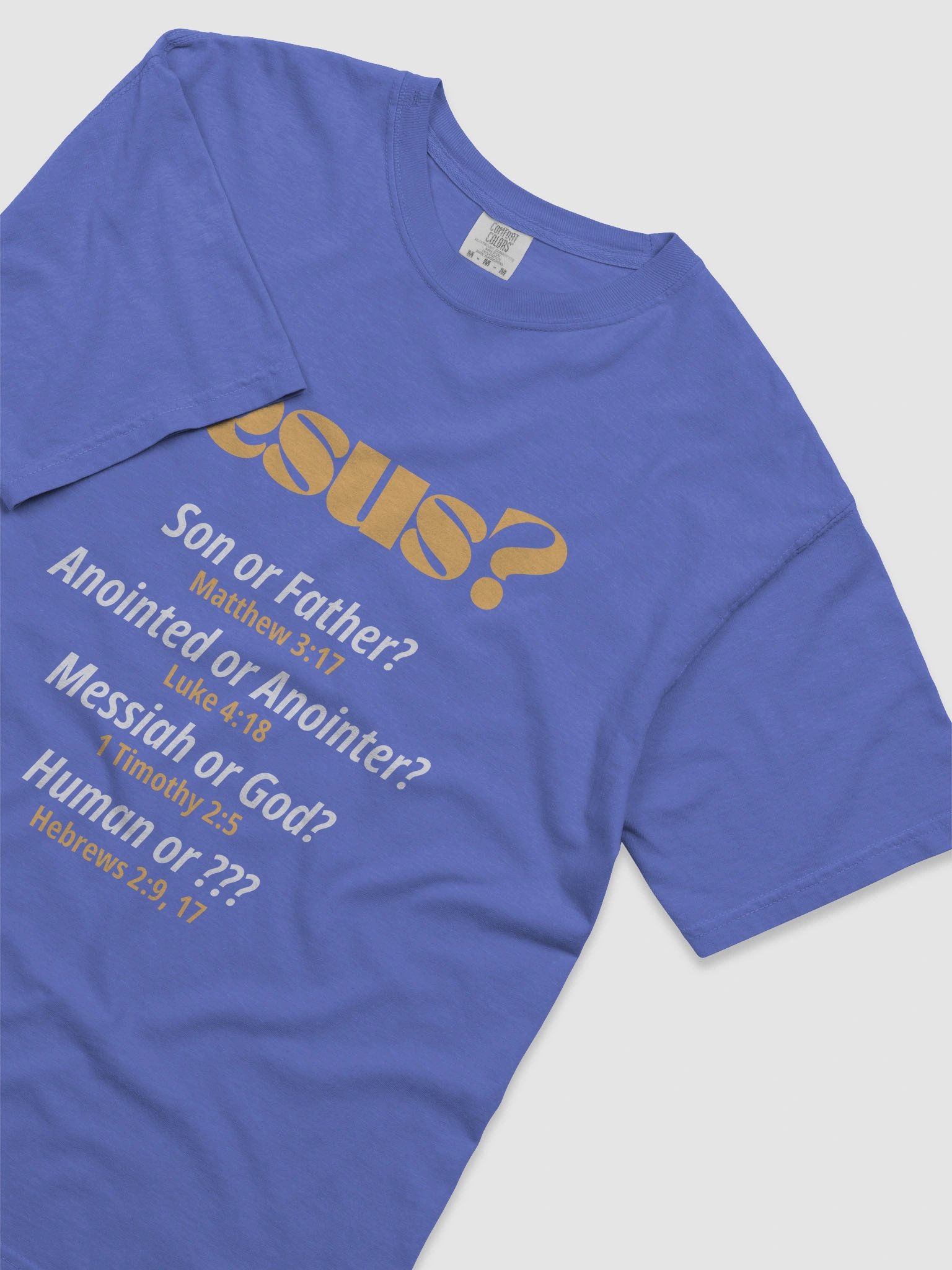 Who is Jesus Heavyweight Relaxed Fit T-Shirt product image (64)