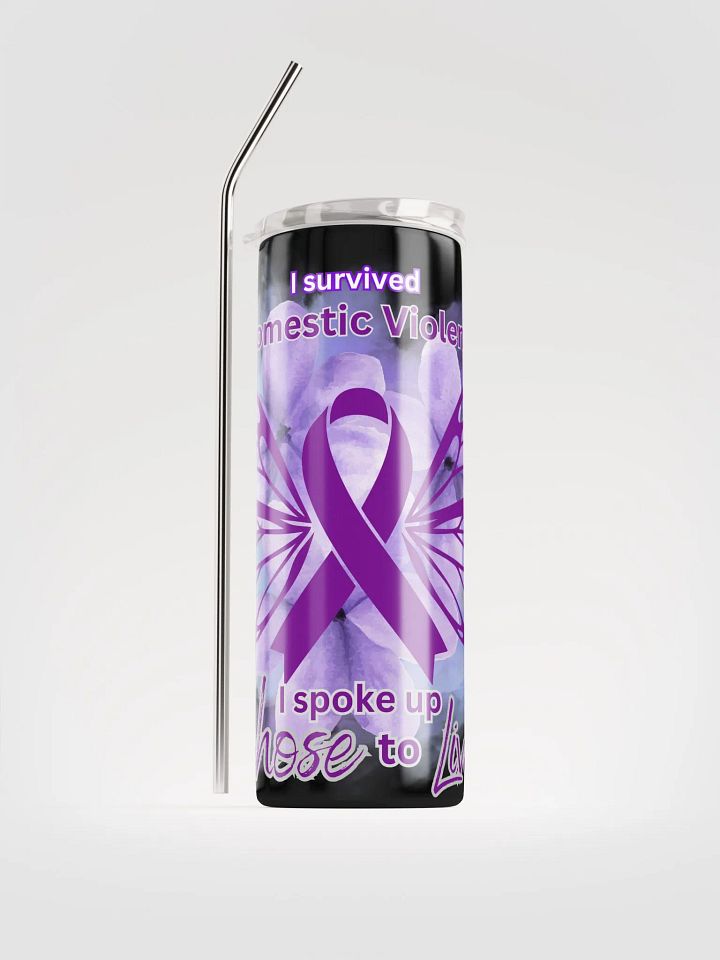 Survivor's Strength Stainless Steel Tumbler product image (1)