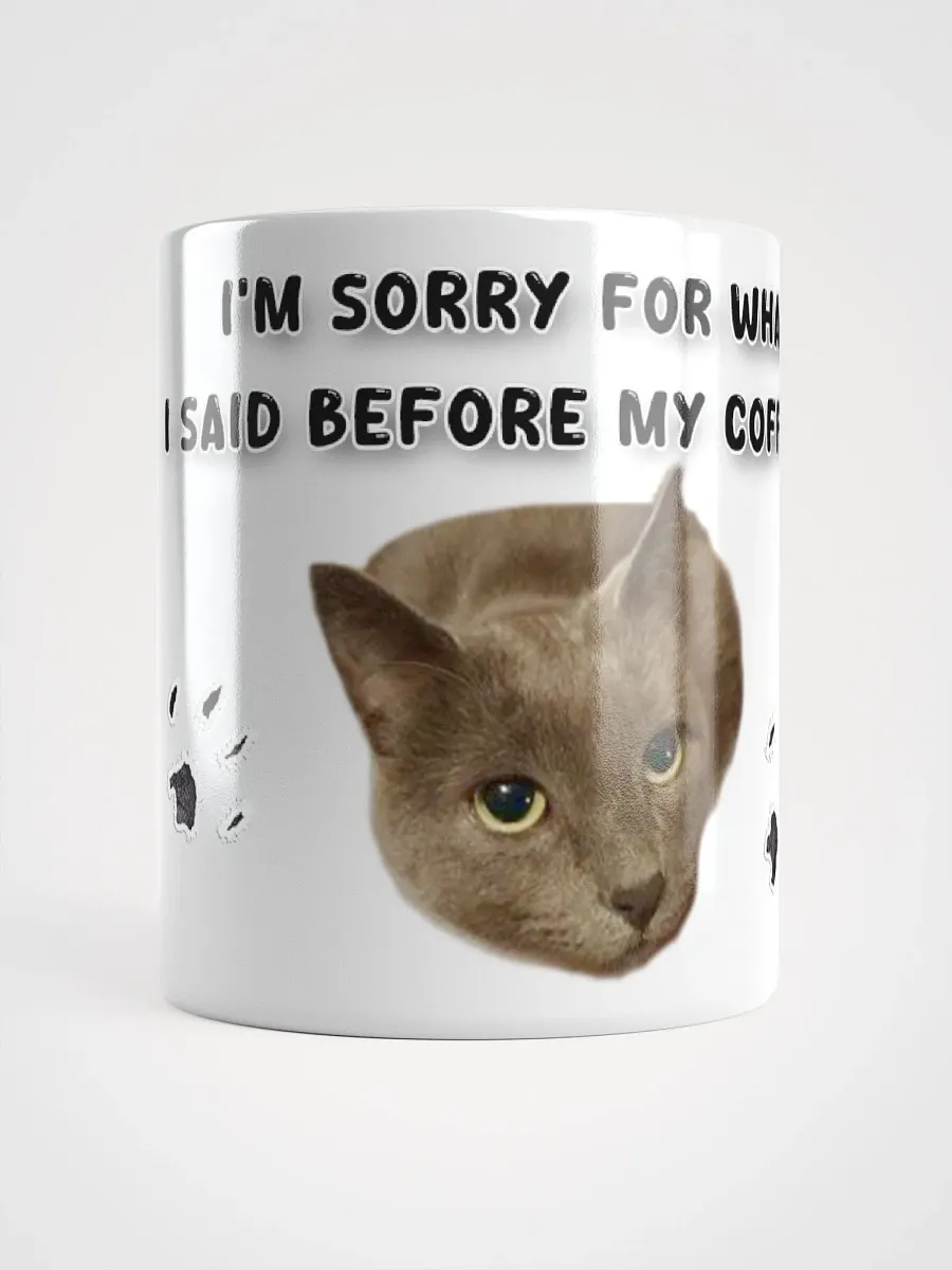 Sorry Mug (White) product image (1)