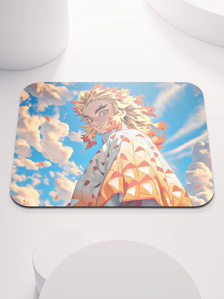 Demon Slayer - Rengoku Flame Pillar Desk Mat product image (1)