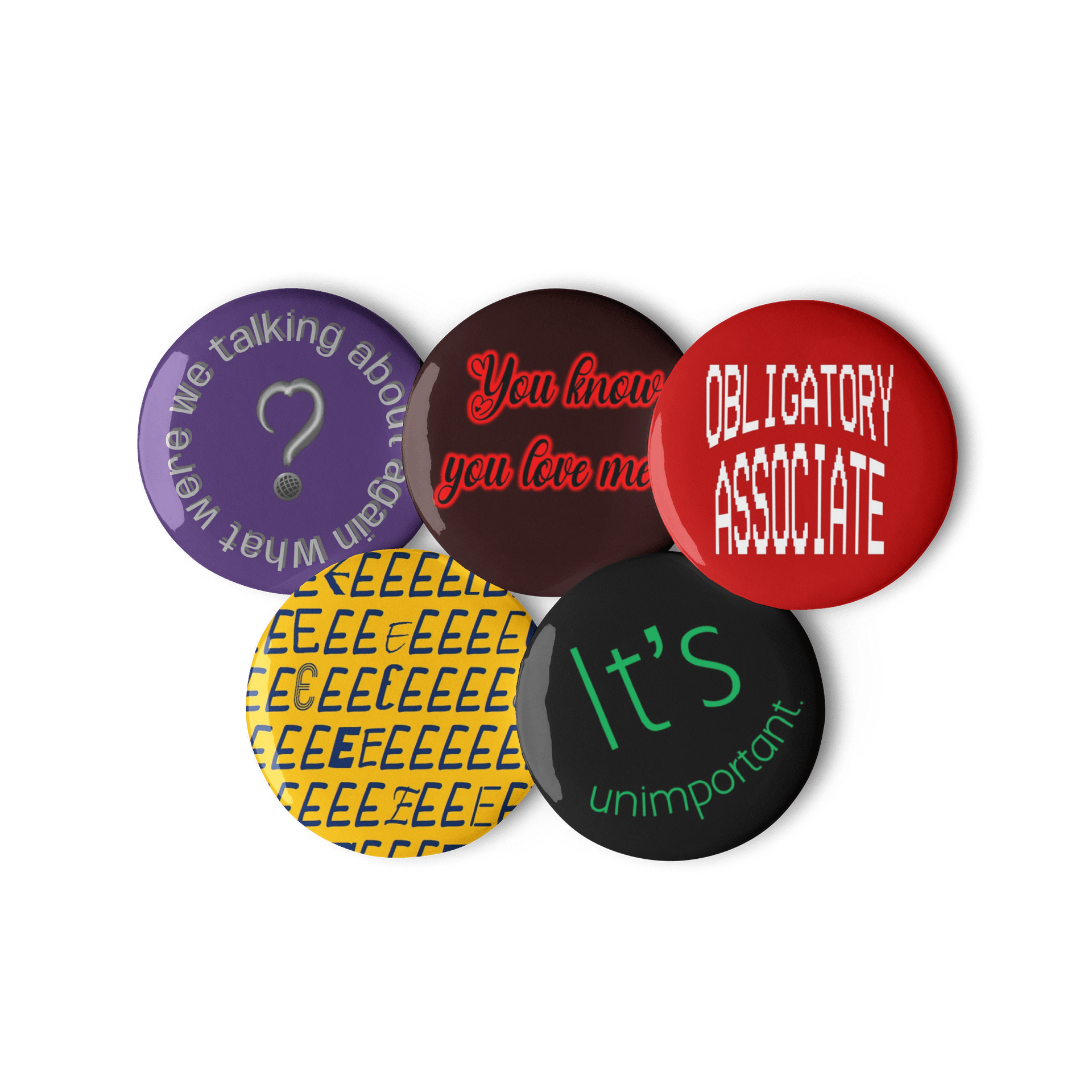 WILLOWISP Button Pins (Quote Collection) product image (2)