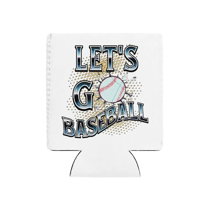 Lets Go Baseball Dynamic Can Cooler product image (1)