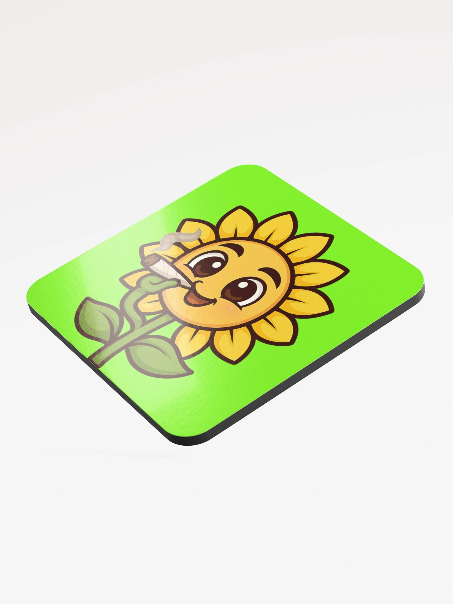 SMOKIE FLOWER cork coaster product image (3)