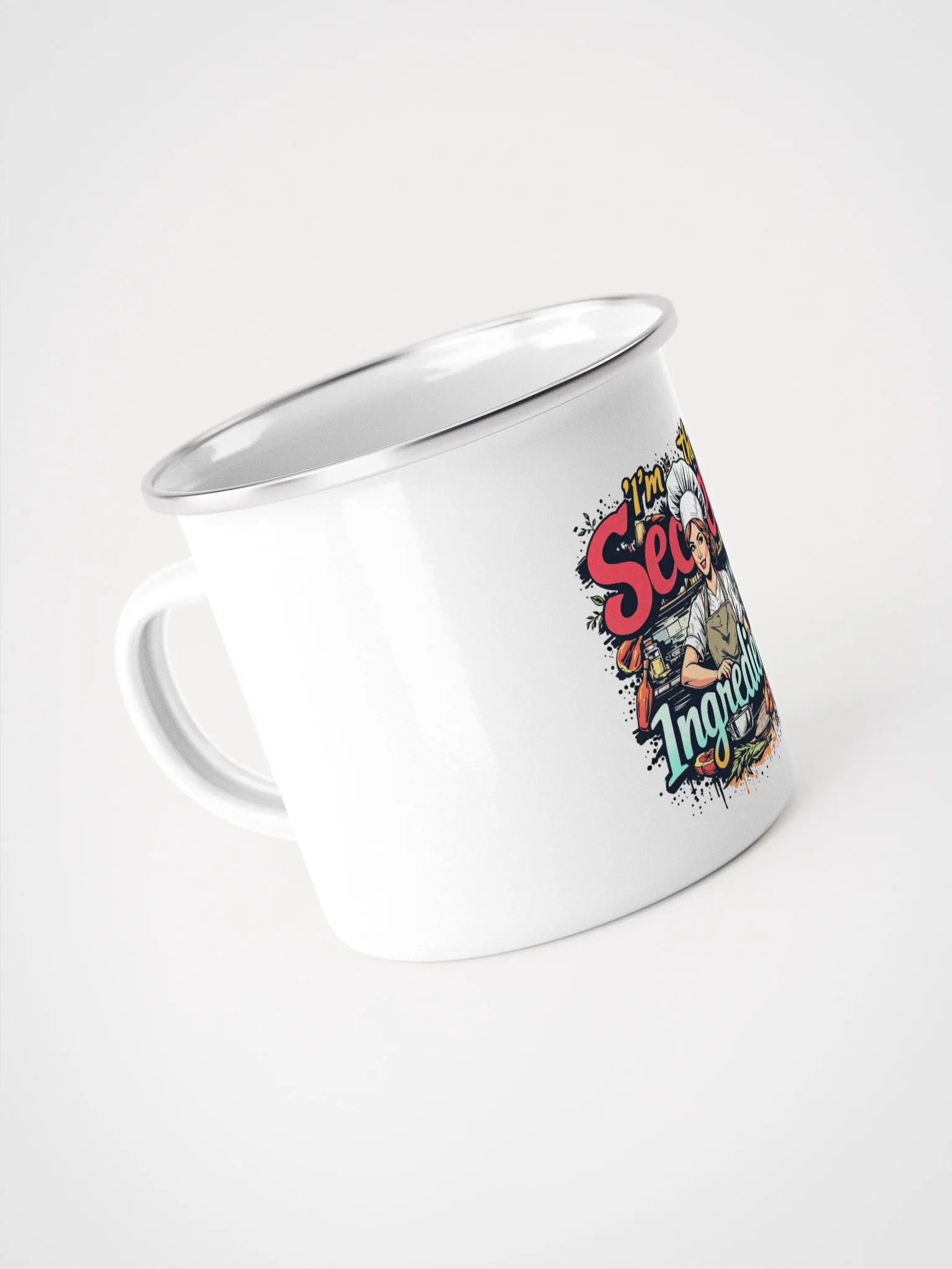 Secret Ingredient Enamel Mug product image (4)