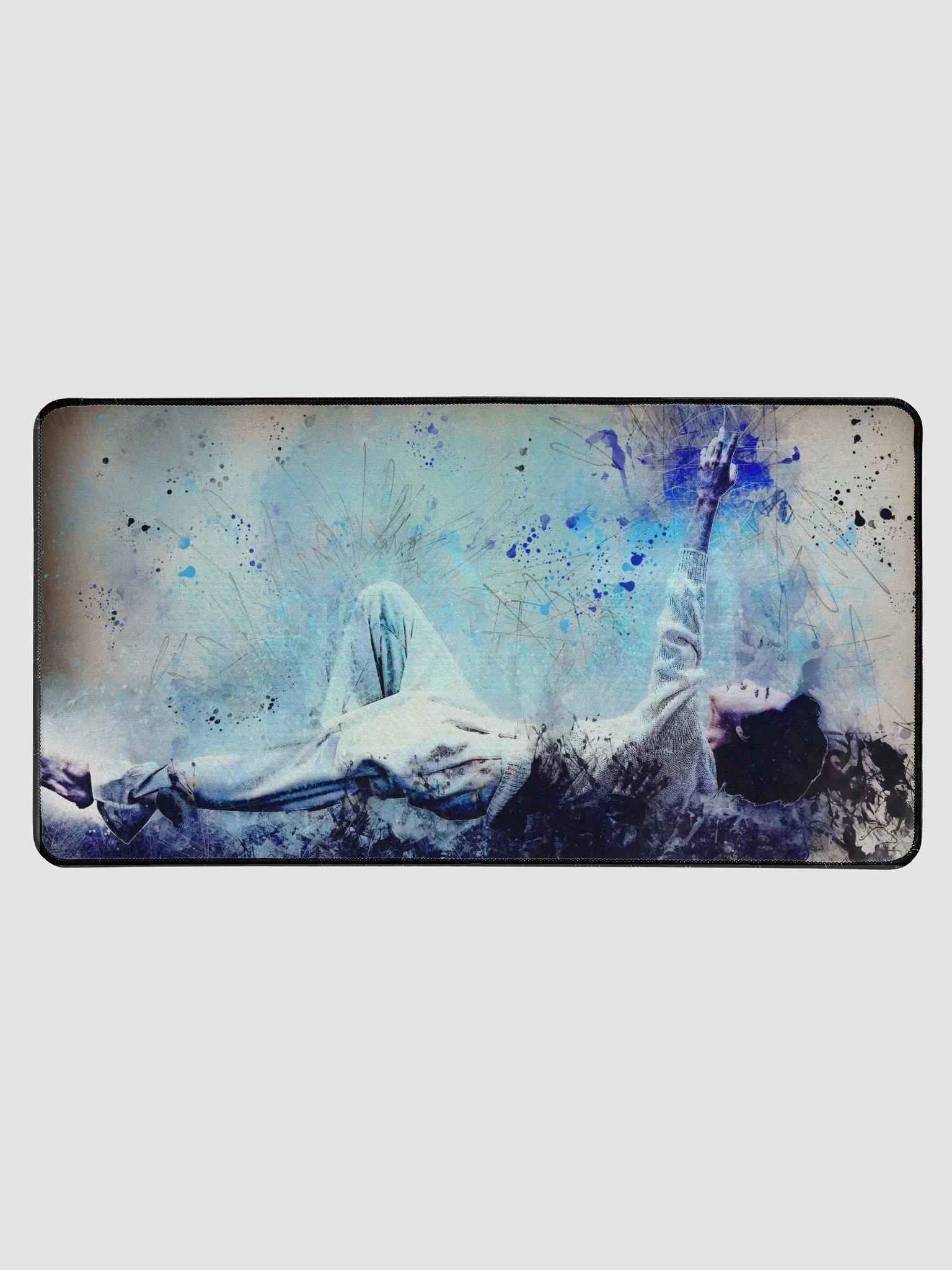 BTS - Jimin in White Set Me Free Pt. 2 Desk Mat - Designed by ChimberArt product image (1)