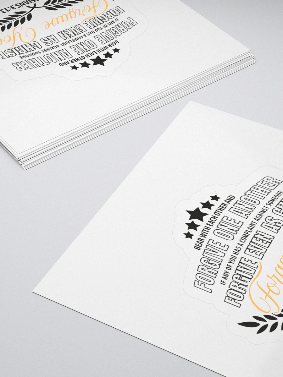Colossians 3:13 Scripture Sticker product image (14)