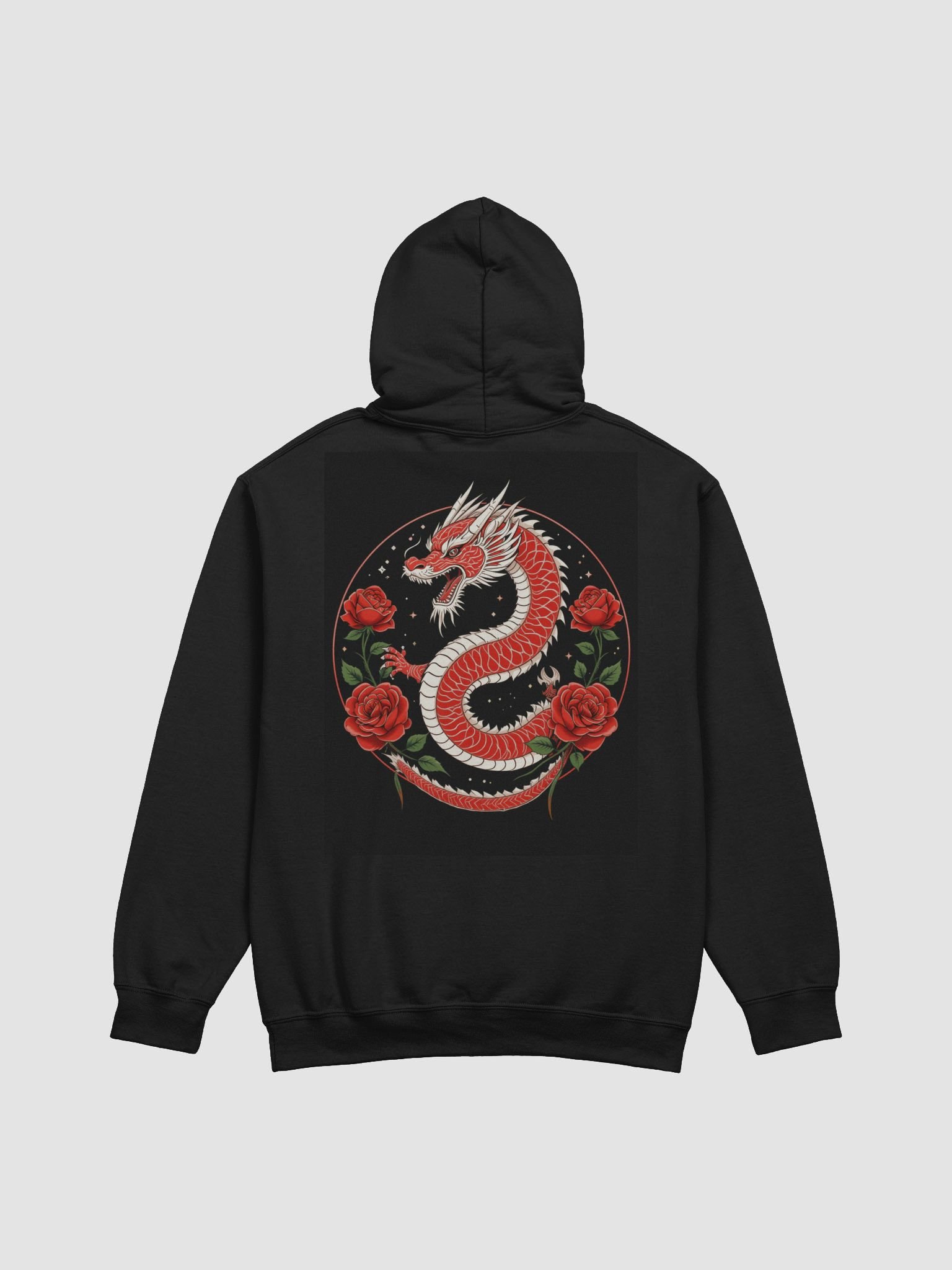 Dragon Rose Circle Hoodie product image (12)