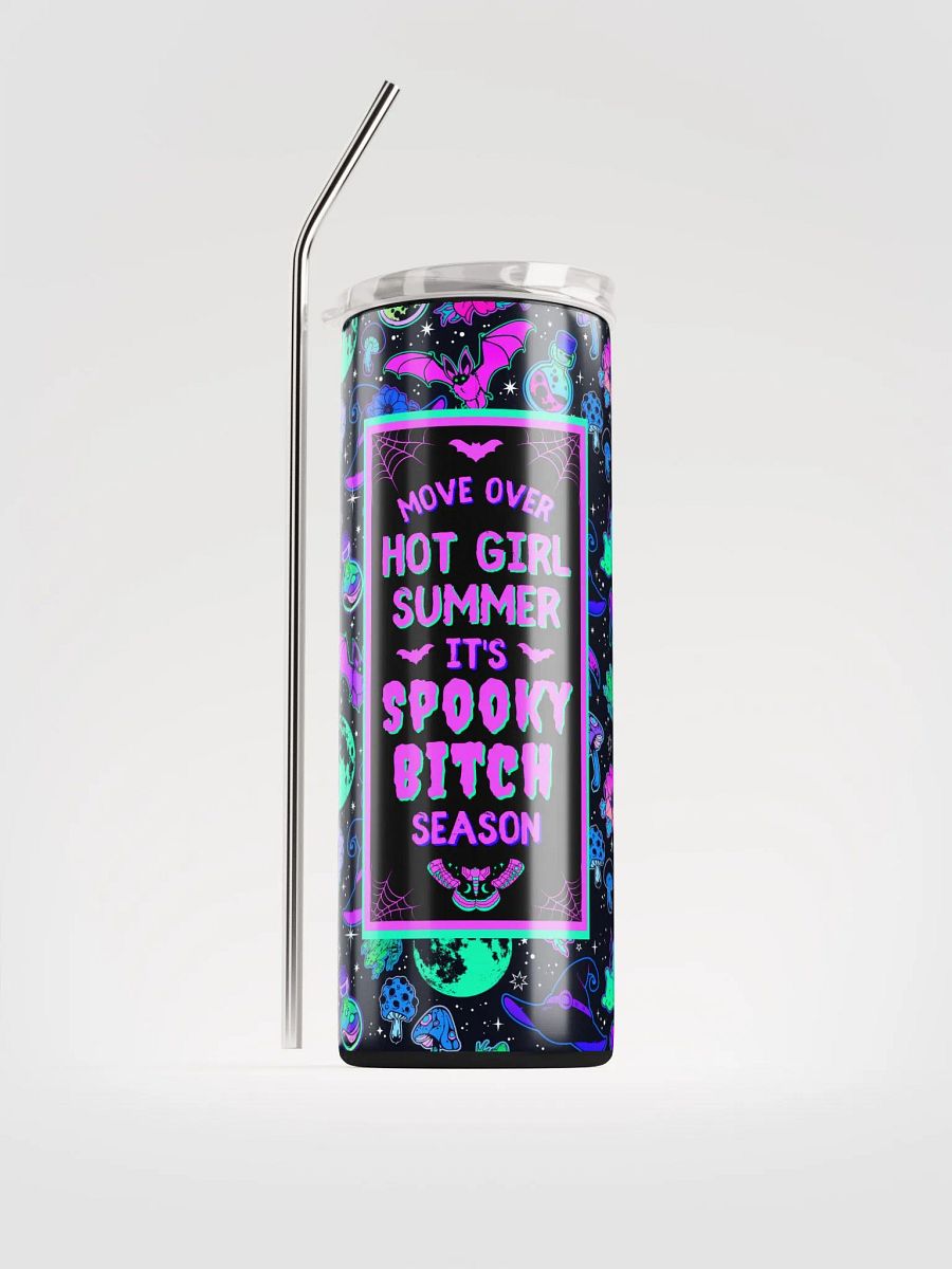 'Spooky B*tch Season' Stainless Steel Tumbler product image (1)