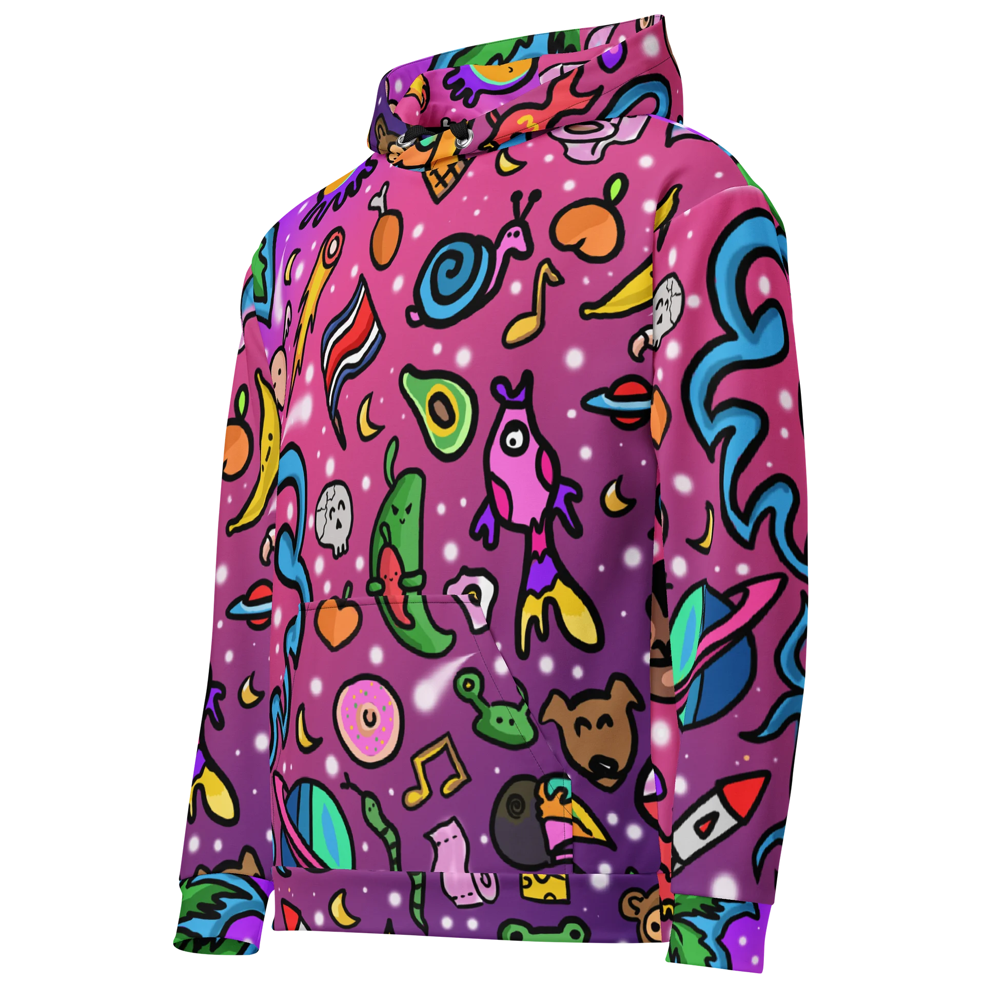 Purple Chaos Hoodie product image (2)