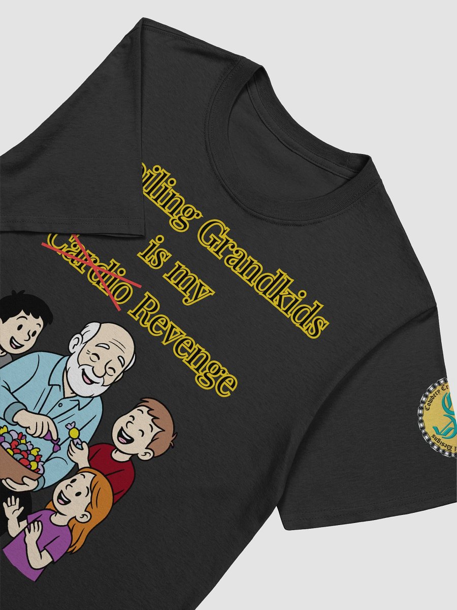 Spoiling Grandkids is my Cardio (Male) Gildan Unisex Softstyle T-Shirt Dark Colors product image (88)