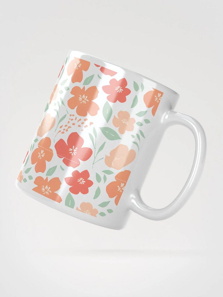 Elegant Watercolor Flowers Mug product image (2)