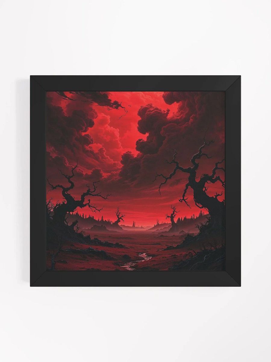 Crimson Apocalypse Framed Print product image (1)