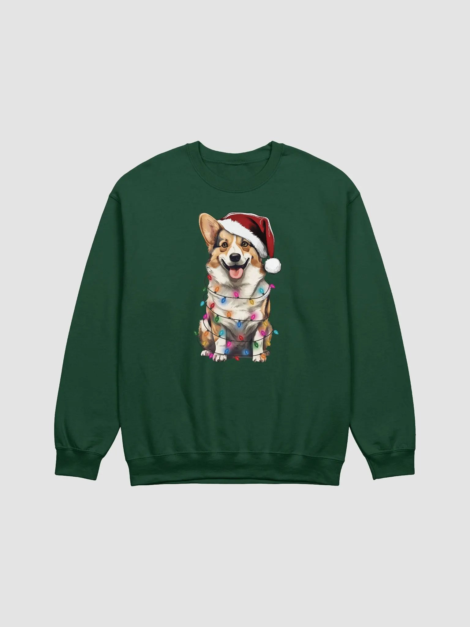 Funny Welsh Corgi(Sable) Christmas Sweatshirt for Corgi Paw-rents product image (8)