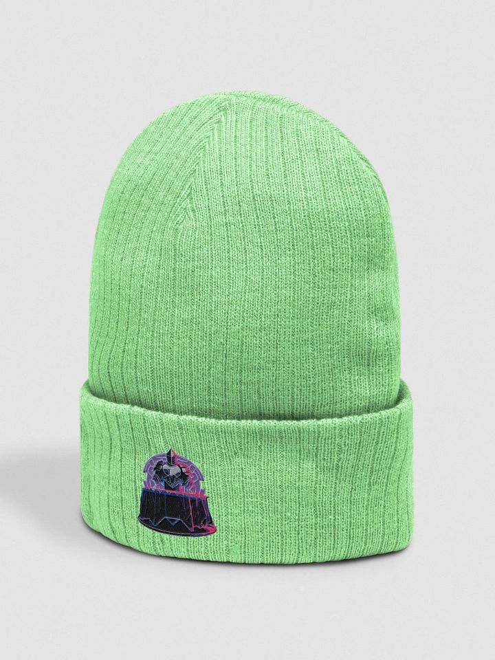 Blackknight513 Atlantis Ribbed Knit Beanie A product image (14)