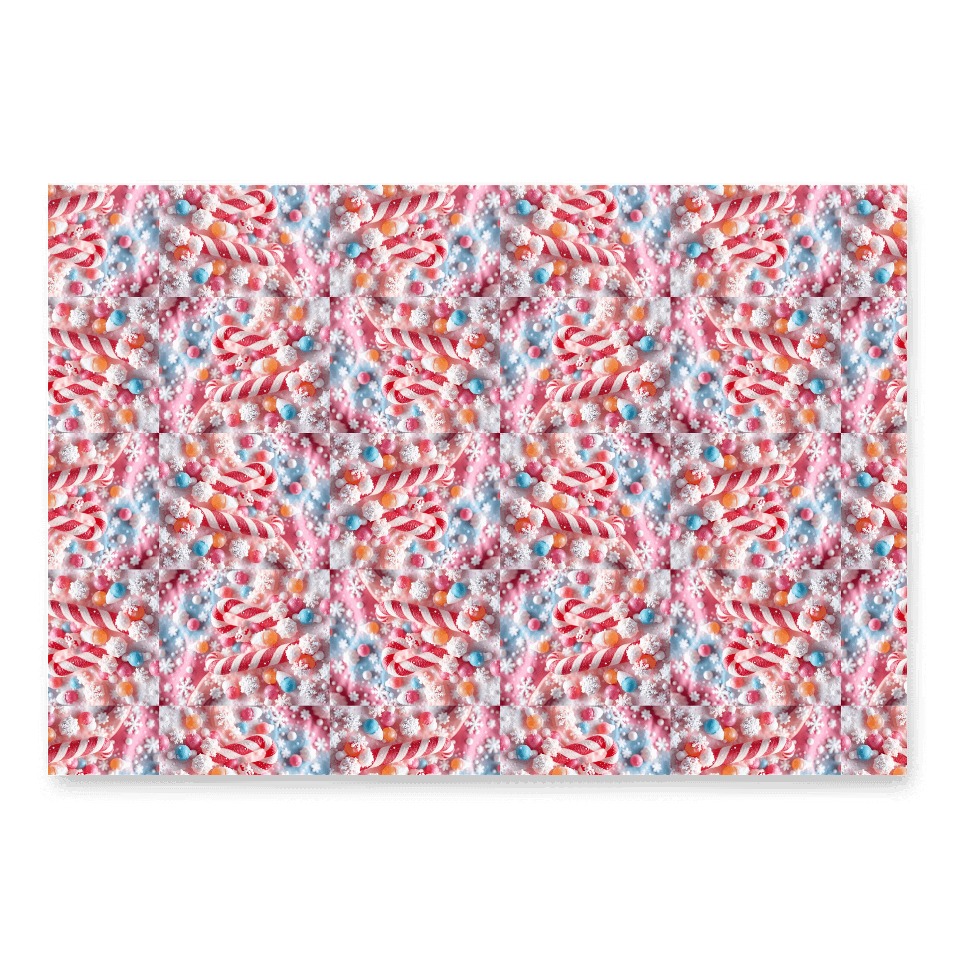 Festive Candyland Wrapping Paper Set product image (2)