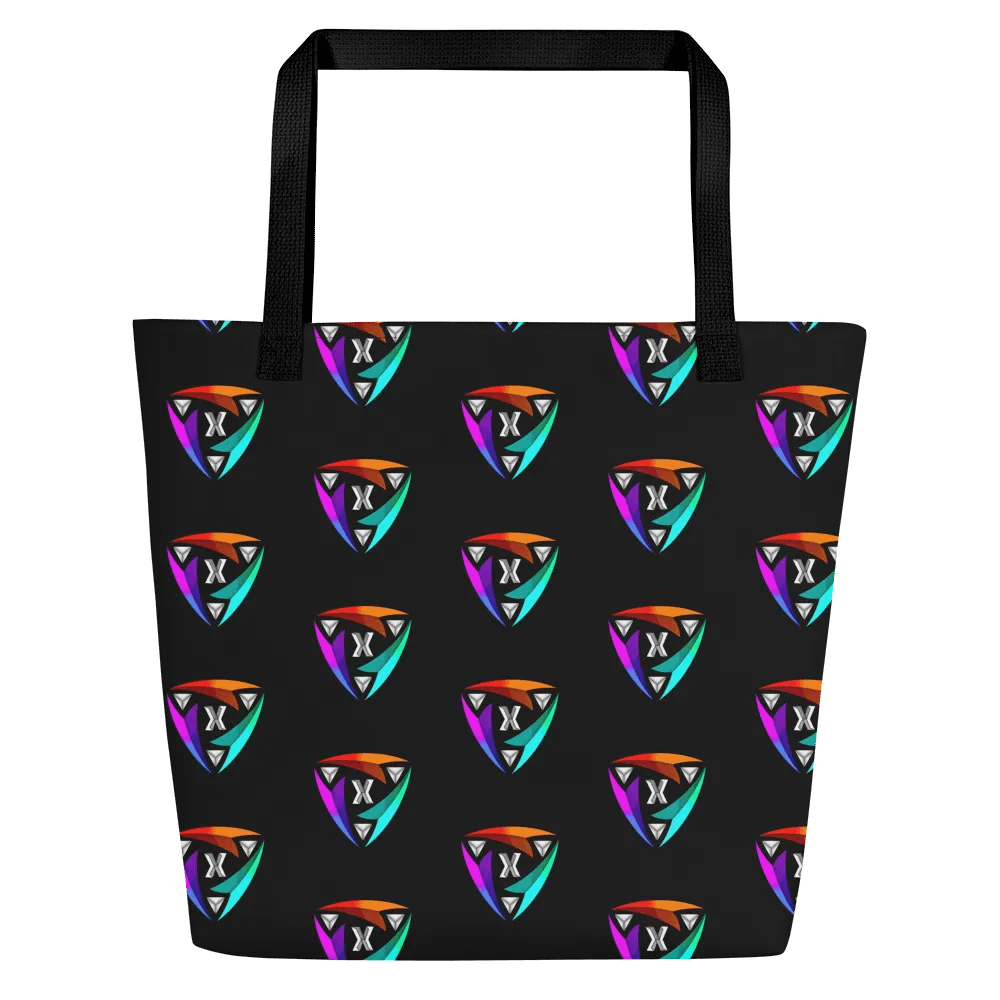PriismX Patterned Black Tote product image (2)