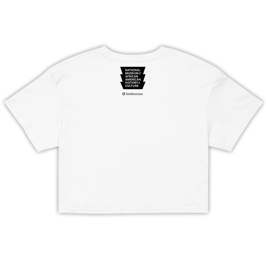 Hip-Hop Block Party Crop Top - White Image 2