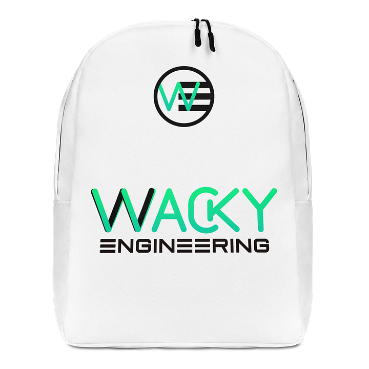 Wacky Engineering Logo Backpack product image (1)
