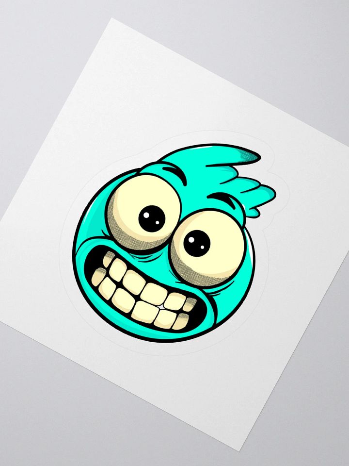 Smile Gone Wild Kiss Cut Stickers product image (5)