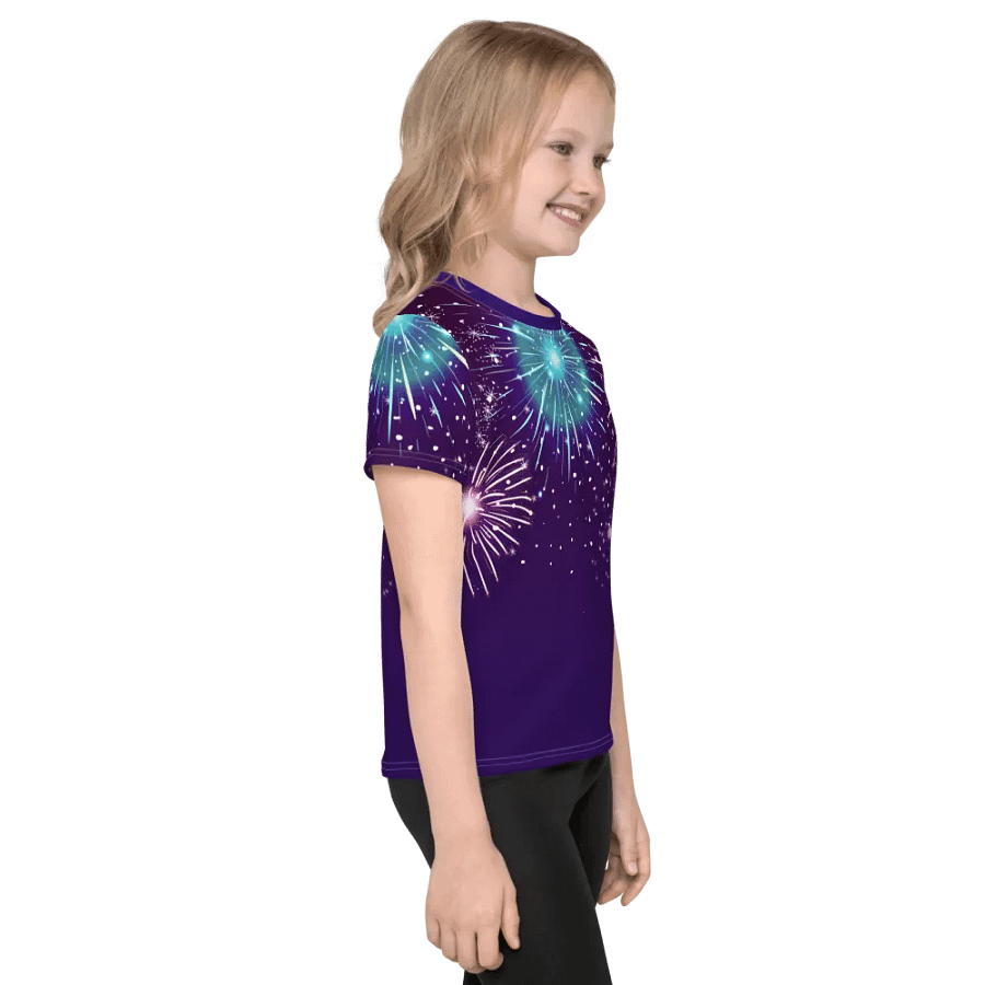 Festive Night Sky Kids T-Shirt product image (5)
