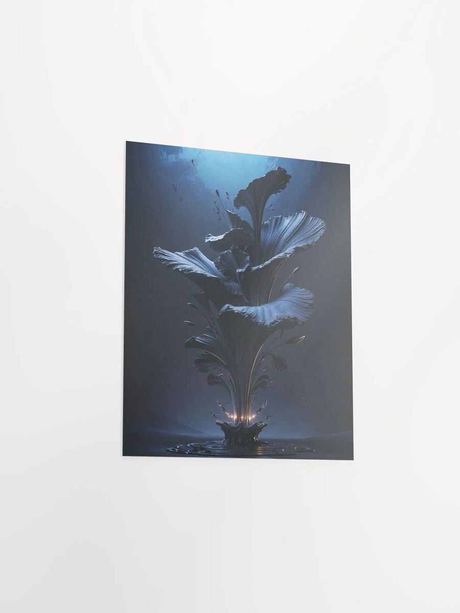 Abyssal Bloom Matte Poster product image (19)