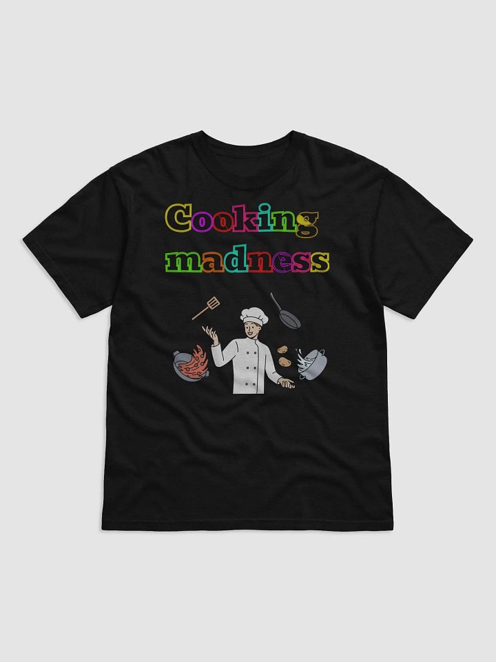 Cooking Madness Chef Juggling Kitchen Items T-Shirt product image (1)