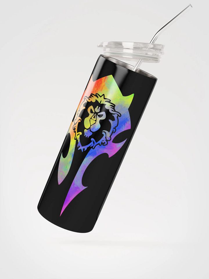 World of Warcraft | Rainbow | Pride | Stainless Steel Tumbler product image (4)