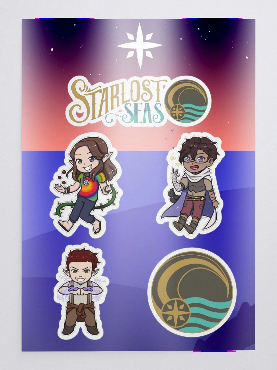 Starlost Sticker Sheet #3 product image (1)