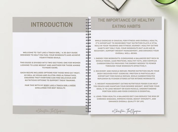 Eat Like a Track Girl 30 Day Meal Plan product image (2)